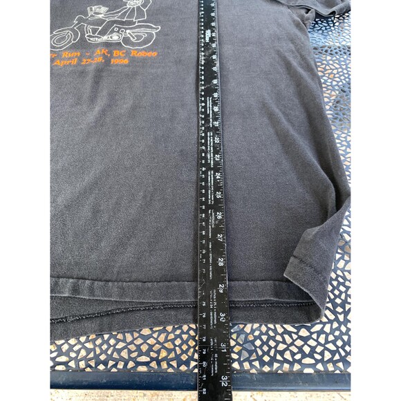 Vintage 90s Eighth Annual KHRA Spring Opener Poker Run Tshirt Size XXL - Picture 6 of 6